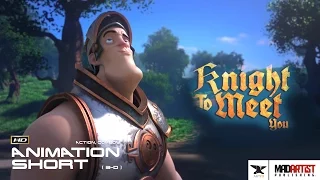 CGI 3D Animated Short Film "KNIGHT TO MEET YOU" Hilarious Animation by ArtFx
