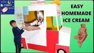 Ice Scream Game In Real Life DIY Easy Homemade Ice Cream