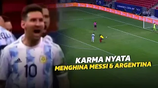 SOMBONG DI DEPAN MESSI‼️Lihat Detik Detik Lionel Messi Ejek Yerry Mina Usai Gagal Penalti