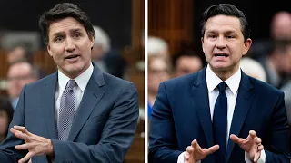 'Yes or no': Poilievre hounds Trudeau over stance on hard drug decriminalization