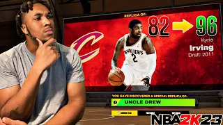 I BUFFED THE NEW KYRIE IRVING "THE ANKLETAKER" REPLICA BUILD IN NBA 2K23 SEASON 2! INSANE SPEED BUFF