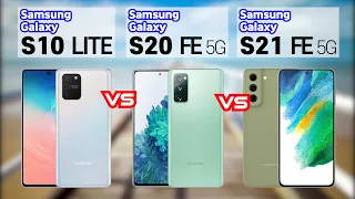 Galaxy S10 Lite vs Galaxy S20 FE 5G vs Galaxy S21 FE 5G [ Full Comparison ]