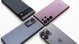 Xiaomi 12 Pro vs Galaxy S22 Ultra vs iPhone 13 Pro vs Pixel 6 Pro