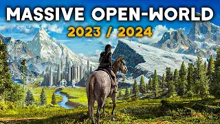 TOP 25 NEW Massive OPEN WORLD Upcoming Games of 2023 & 2024