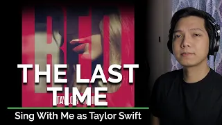 The Last Time (Male Part Only - Karaoke) - Taylor Swift ft. Gary Lightbody