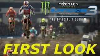 Monster Energy Supercross 3 - HANDS ON FIRST LOOK (Gameplay)