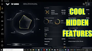 ASUS TUF ARMORY CRATE hidden features how to controll fan speed & noise gaming laptop AMD Ryzen4800H