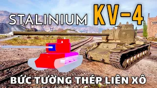 KV-4: Đây là cách xe tăng Liên Xô chặn thiệt hại | World of Tanks