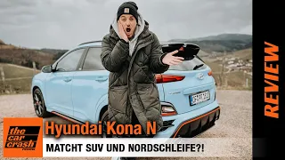 Hyundai Kona N im Test (2022) Matcht SUV und Nordschleife?! Fahrbericht | Review | Sound | N Line