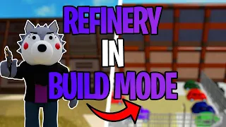 We Recreated Refinery In Piggy Build Mode|Roblox Piggy Build Mode