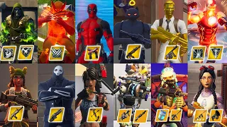 ALL 13 Mythic Bosses & 23 Mythic Weapons & 10 Vault Locations From Season 2 To Season 4 Fortnite