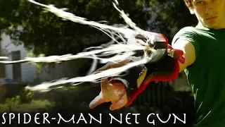 Make a Spider-Man Net Web Shooter! - Cheap Powerful Wrist Net Gun!!! (Part 1)