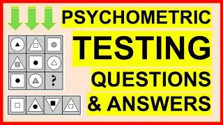 7 PSYCHOMETRIC TEST Questions and Answers! (How To PASS a Psychometric Test)