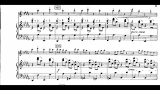 Aaron Copland - Concerto for Clarinet, Strings, Harp and Piano (1947-49) [Score-Video]
