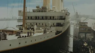 Titanic 1997 Opening ship scene 4K