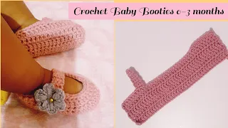 Fast Crochet Baby Booties | Easy Tutorial | Beginner Friendly