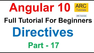 Angular 10 Tutorial #17 - Directives in Angular | Angular 10 Tutorial For Beginners