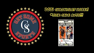 2021 Panini Chronicles Basketball Hobby Box Opening & Review! Cade Cunningham Auto Pulled!