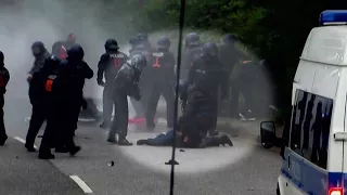 Bundespolizisten vs. Schwarzer Block: Streit um G20-Einsatz | SPIEGEL TV