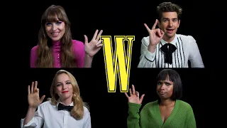 Dakota Johnson, Jared Leto, and Andrew Garfield Play Never Have I Ever | W Magazine