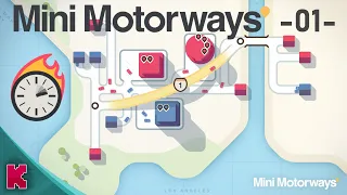 Gérez le trafic routier d'une ville en croissance ! | Mini Motorways PC ép 01 | SPONSO
