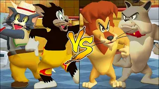 Tom and Jerry in War of the Whiskers Tom And Butch Vs Spike And Lion (Master Difficulty)