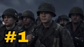 Call of Duty WW2 Walkthrough Gameplay Part #1 Campaign Mission 1 (COD 2017)