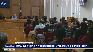 Uvalde CISD accepts superintendent's retirement