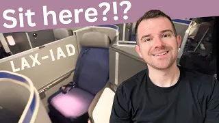 First time flying in United Airlines Polaris Business Class