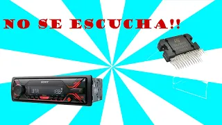 ARREGLO ESTEREO DE AUTO SONY MOD DSX-A100U