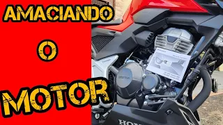 NOVA CB 300F TWISTER : DICAS DE COMO AMACIAR O MOTOR DA MOTO!