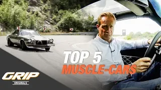 TOP 5 Muscle-Cars I GRIP Originals