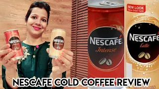 Nescafe Cold Coffee Review | Cold Coffee In Can | #coldcoffee #nescafecoldcoffeereview Garima Shah