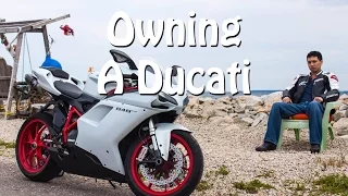 22nd motovlog - What's it like to own a Ducati 848evo