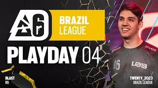 LIVE - BLAST R6 BRAZIL LEAGUE | Stage 2 | DAY 4