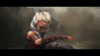 Ahsoka Tano getting beaten and thrown for almost 2 minutes straight