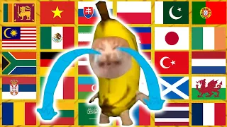 Banana Cat in 70 Languages Meme