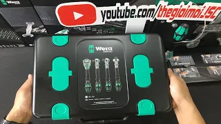 Wera + The Gioi Moi JSC | Bộ dụng cụ Wera 8100 SA/SC 2 cao cấp, 43 cái, 1/2" & 1/4", metric | ZYKLOP