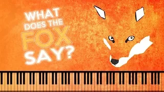 Synthesia [Piano Tutorial] Ylvis - What Does The Fox Say?