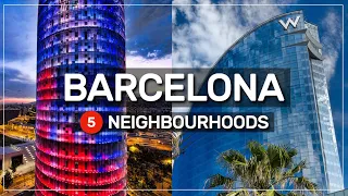 ➤ the top 5 areas to stay in BARCELONA 🏨 🇪🇸#014