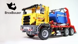 LEGO TECHNIC 42024 Container Truck - Speed Build for Collecrors - Technic Collection (5/11)