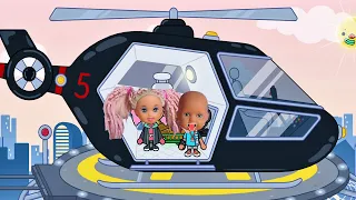 ROBBED A BANK IN TOKA BOKA🤣 Katya and Max funny family funny dolls TV series Darinelka