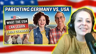 American Girl Reacts to "Is it BETTER to be a KID in Germany vs. the USA?"