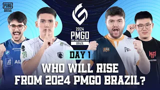 [EN] 2024 PMGO Brazil Prelims | Day 1 | PUBG MOBILE Global Open Brazil