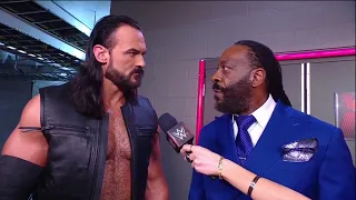 Drew McIntyre confronts Booker T - RAW 4/29/2024