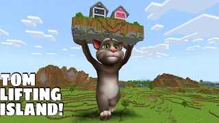 I found TALKING TOM HOLDING FLOATING ISLAND in Minecraft - Gameplay - Coffin Meme
