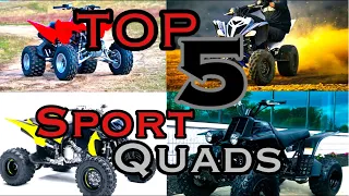 Top 5 Sport ATVs On The MARKET!!