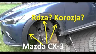 4 lata po konserwacji | Mazda CX-3 | Wychodzi rdza i korozja? | Jaki stan?