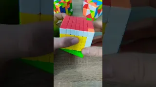 how to solve a corner twist on 7x7 Rubik's cube 💪 Rubik's cube formula #shorts #rubikscube #viral