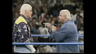 Reunion of Dusty & Dustin Rhodes   Macon Coliseum July 25th, 1994